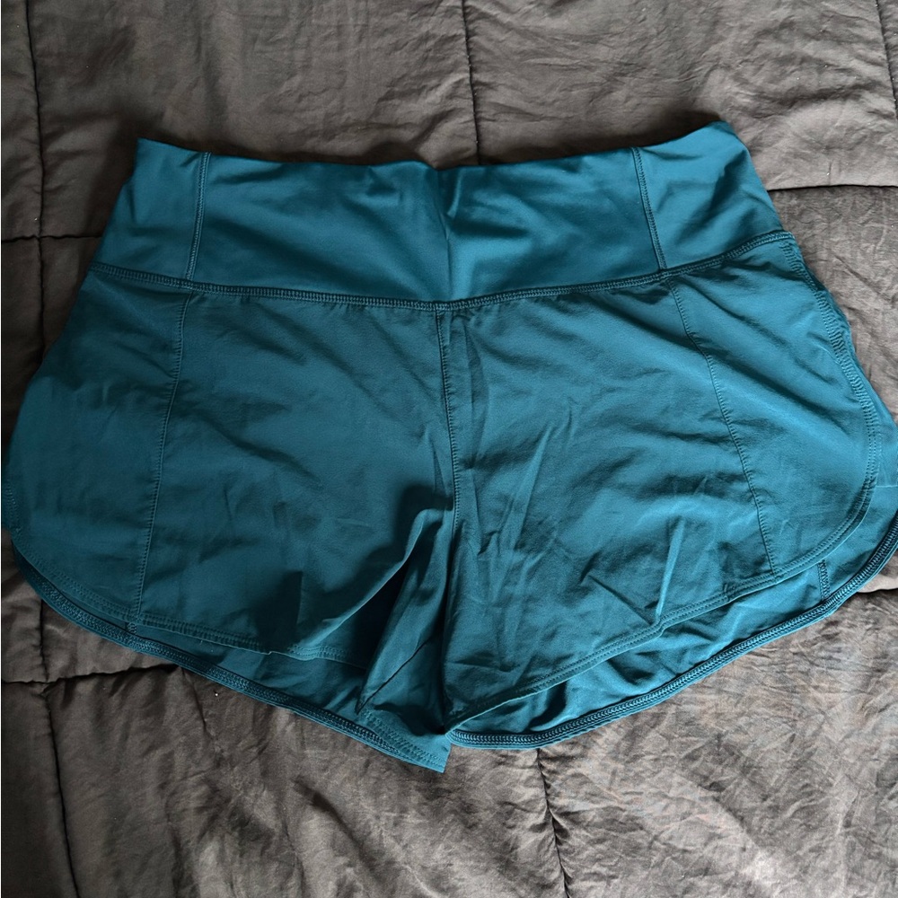 Athleta Deep Teal Women's Athletic Shorts